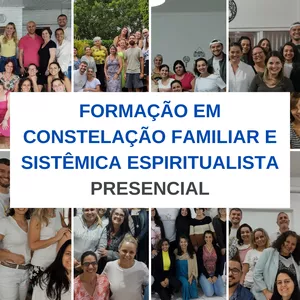 Imagem de capa para o Evento presencial Formação Presencial Em Constelação Familiar E Sistêmica Espiritualista