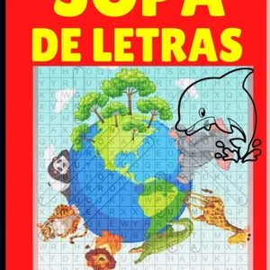 Imagen de portada para Ebook Sopa de letras con animales