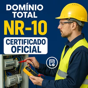 Imagem do curso Domínio Total NR-10 – Certificado Oficial 
