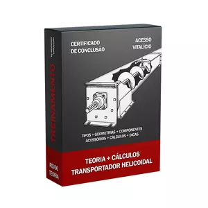 Imagem do curso ESSENCIAL TRANSPORTADOR HELICOIDAL | TEORIA E CÁLCULOS |