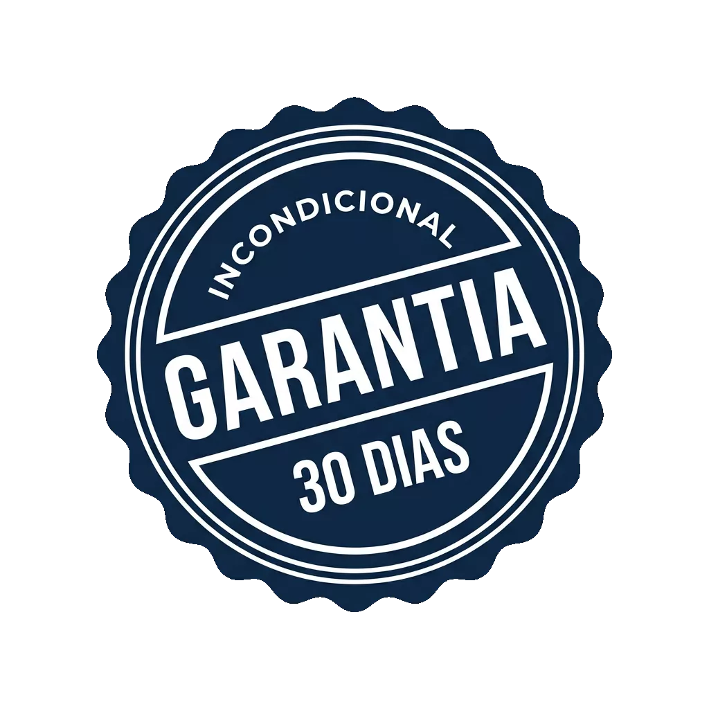 Garantia incondicional de 30 dias