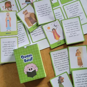 Imagem de capa para o Ebook Atividade Bíblica "Quem Sou"?