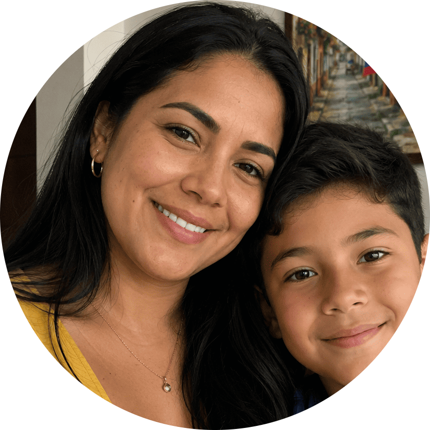 Andrea R.| Madre de un niño de 9 años