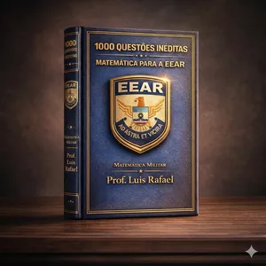 Imagem de capa para o Ebook Matemática da EEAR | 1000 questões inéditas