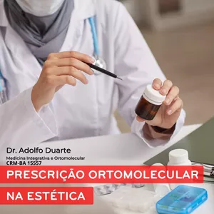 Imagem de capa para o Curso online Prescrição Ortomolecular na Estética 