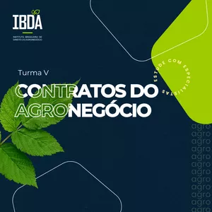 Imagem de capa para o Curso online Contratos do Agronegócio - Turma V