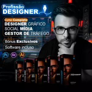 Imagem do curso Profissão Designer