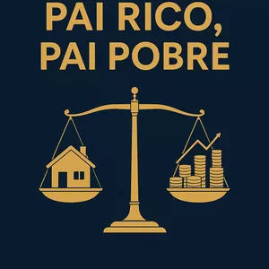 Imagem de capa para o Ebook Resumo Livro - Pai Rico Pai Pobre