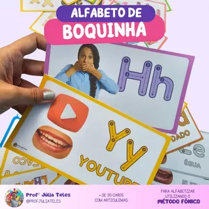 Imagem de capa para o Ebook Cards Alfabeto Boquinha - + de 30 articulemas
