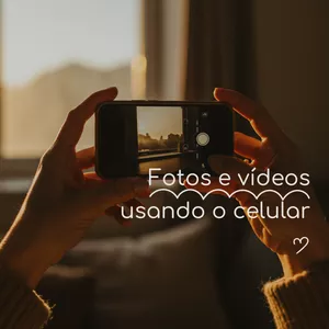 Imagem de capa para o Curso online Fotos e Videos Incríveis (C/Celular)