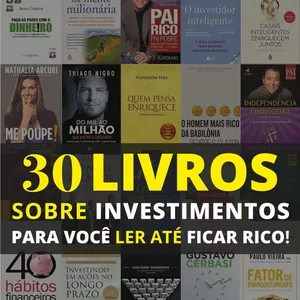 Imagem de capa para o Ebook Biblioteca Financeira: 30 e-books para Dominar Finanças, Investimentos e o seu Desenvolvimento pessoal.