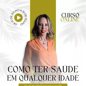 Imagem de capa para o Curso online Mulher Adulta - Como ter saúde em qualquer idade