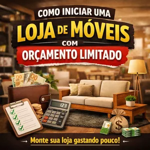 Imagem do curso Como Iniciar uma Loja de Móveis com Orçamento Limitado
