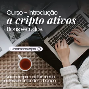 Imagem de capa para o Curso online Curso - Introdução a Criptoativos