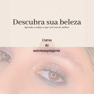 Imagem de capa para o Curso online Descubra sua beleza