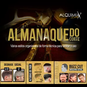 Curso ALMANAQUE DO CORTE - do atendimento ao corte + BÔNUS de AULAS