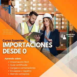 Imagen de portada para Curso online Importaciones desde 0