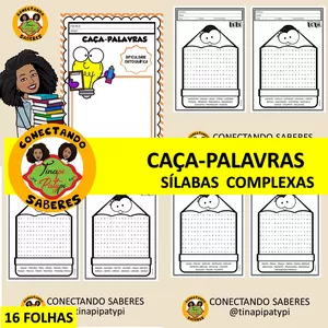 Imagem de capa para o Curso online CAÇA-PALAVRAS - DIFICULDADE ORTOGRÁFICA