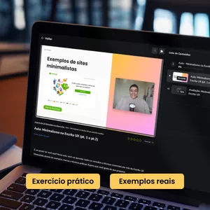 Imagem do curso Aula - Escrita UX Minimalista: do conceito à prática (com certificado)