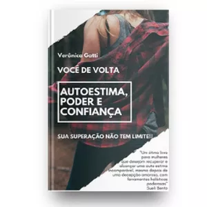Imagem de capa para o Ebook "Você de Volta" - Autoestima, superação e confiança