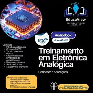 Imagem de capa para o Curso online Eletrônica Analógica, conceitos e aplicações