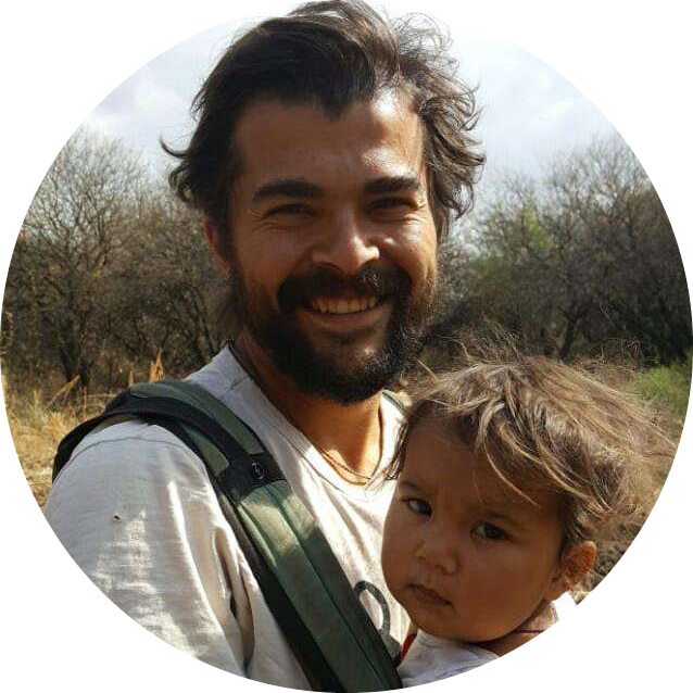 Gustavo Andrade - biólogo y bioconstructor, San Marcos Sierras/Córdoba, Argentina