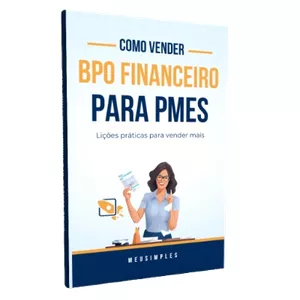Imagem de capa para o Ebook Como Vender BPO Financeiro para PMEs