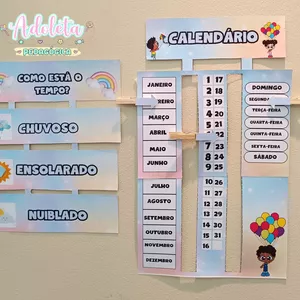 Imagem de capa para o Ebook Kit Calendário e Tempo 