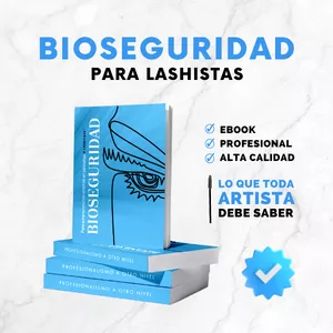 Imagen de portada para Ebook Bioseguridad para lashistas | Extensiones de pestañas