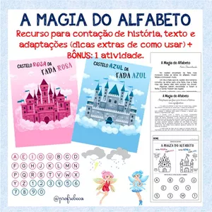 Imagem de capa para o Ebook A Magia do Alfabeto