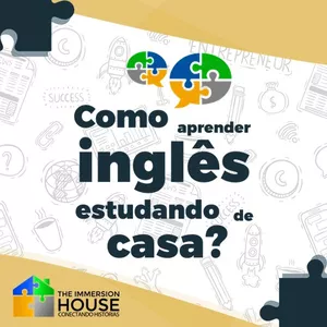 Imagem de capa para o Curso online Como aprender inglês estudando de casa?