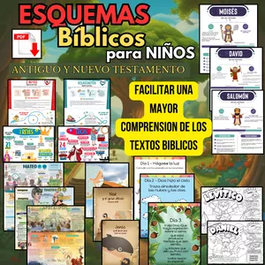Imagen de portada para Ebook Esquemas Bíblicos para niños