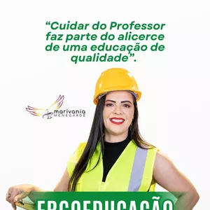 Imagem de capa para o Curso online "ERGOEDUCAÇÃO - CULTIVANDO UM AMBIENTE DE TRABALHO SAUDÁVEL". 