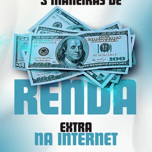 Imagem de capa para o Ebook 3 Maneiras Reais de Renda na Internet