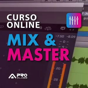 Imagem de capa para o Curso online Curso de Mixagem e Masterização
