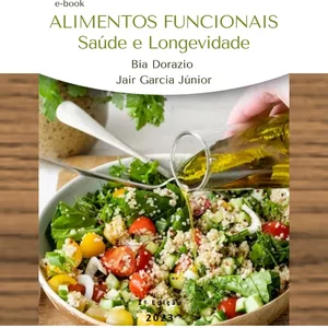 Imagem de capa para o Ebook Alimentos funcionais: saúde e longevidade