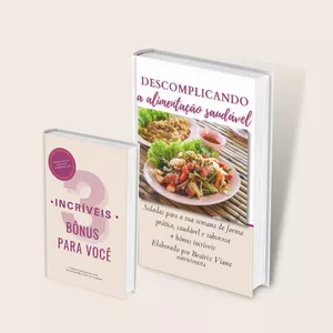 Imagem de capa para o Ebook DESCOMPLICANDO A ALIMENTAÇÃO SAUDÁVEL 