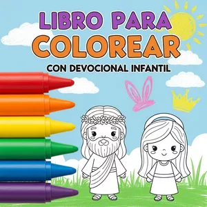 Imagen de portada para Ebook 40 libros cristianos para colorear | Paquete básico