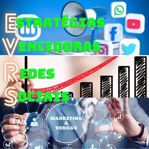 Imagem de capa para o Ebook EVRS - Estratégias Vencedoras: Domine as Redes Sociais para o seu Negócio