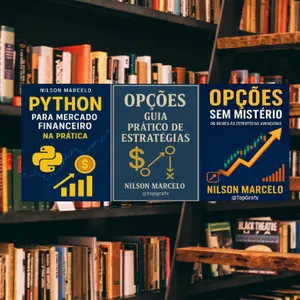 Imagem de capa para o Ebook Combo 3 livros - Opções + Python