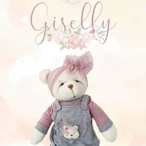 Imagem de capa para o Ebook Projeto Ursa Giselly de 42 cm