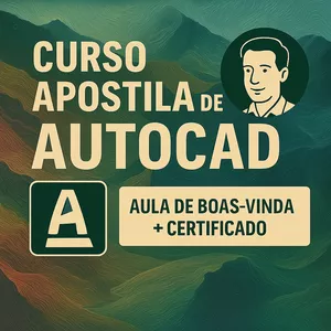Imagem de capa para o Curso online Curso AutoCAD 2023