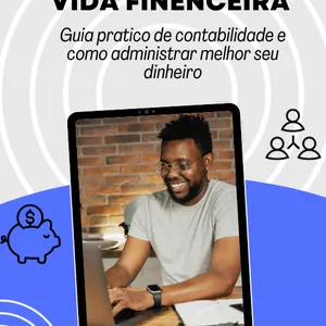 Imagem de capa para o Ebook Domine Suas Finanças: Guia Prático de Contabilidade e Administração Financeira