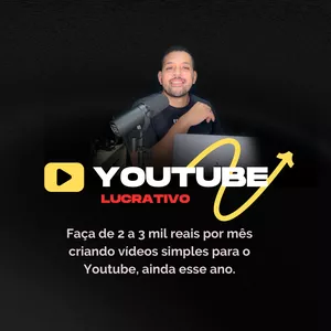 Imagem de capa para o Curso online Youtube Lucrativo: Crescimento e Lucro na Prática
