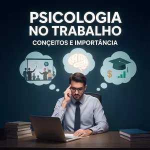 Imagem de capa para o Ebook Psicologia no Trabalho: Conceitos e Importância