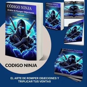 Imagen de portada para Curso online CÓDIGO NINJA El Arte de Romper Objeccione para Triplicar tus Ventas