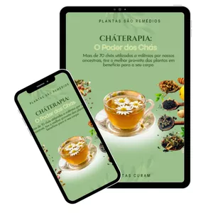 Imagem de capa para o Ebook CHÁTERAPIA - O PODER DOS CHÁS