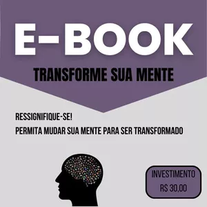 Imagem de capa para o Ebook TRANSFORME SUA MENTE