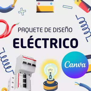 Imagen de portada para Curso online Paquete de Diseño Electrico + Curso de Canva