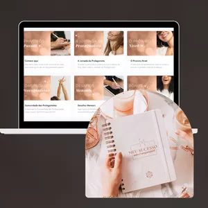 Imagem de capa para o Curso online COMBO: Academia de Protagonistas + Planner Marble